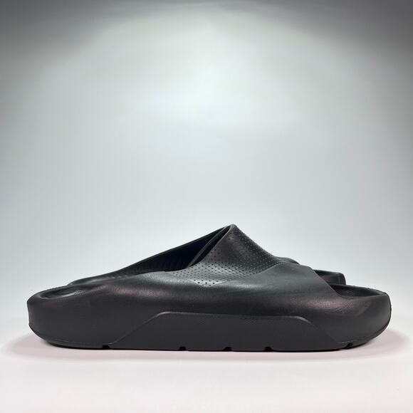 Jordan Post Slide Triple Black Sandals Comfort Casual Slip On Men’s Size 15 - Picture 1 of 10